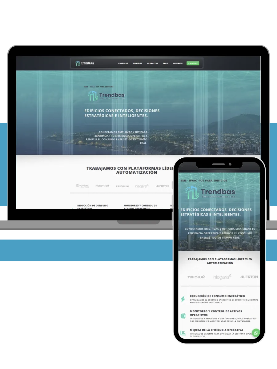 website landingpage screenshot